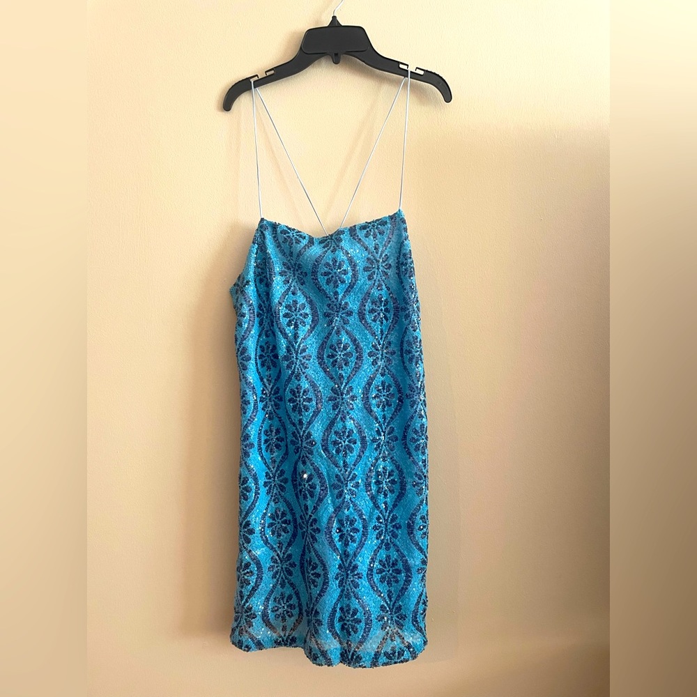 free people retro babe sequin mini